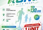 ​Sambut HUT ke-13, RS Mutiara Bunda Gelar RSMB RUN 5K Bertabur Doorprize Utama Motor