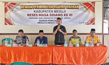 Antusias Warga Margo Mulyo di Reses Ketua DPRD Mesuji